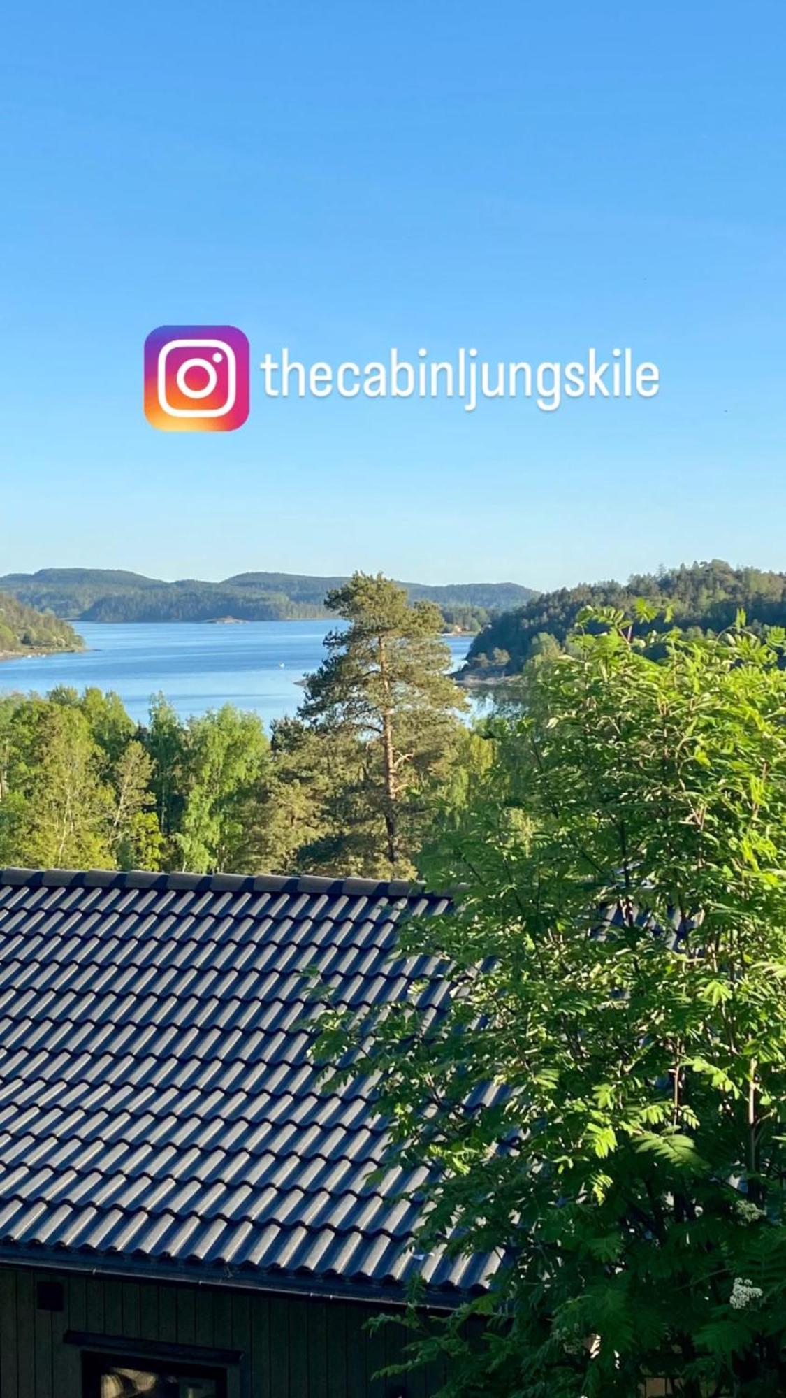 Thecabinljungskile Exterior foto